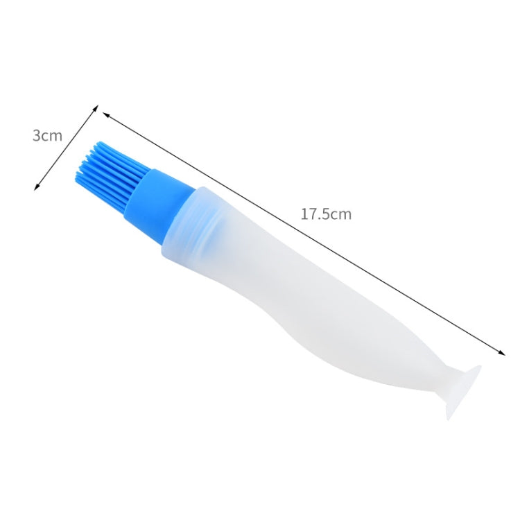 4 PCS Convenient Silicone Baking BBQ Oil Bottle Brush, Color Random Delivery
