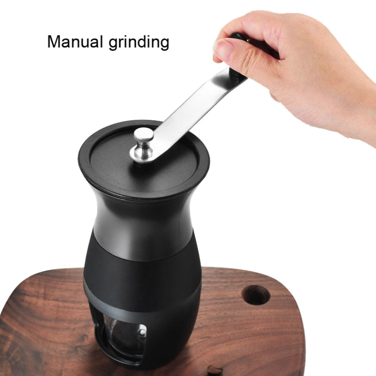 Hand Shaking Coffee Grinding Bean Machine Home Portable Coffee Machine, Black