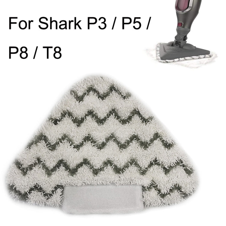 2PCS Steam Mop Triangular Cleaning Cloth For Shark P3 / P5 / P8 / T8, Triangular