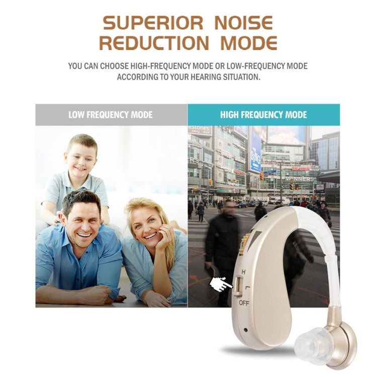 Hearing Aid Audiphones Sound Amplifier, EU Plug, US Plug