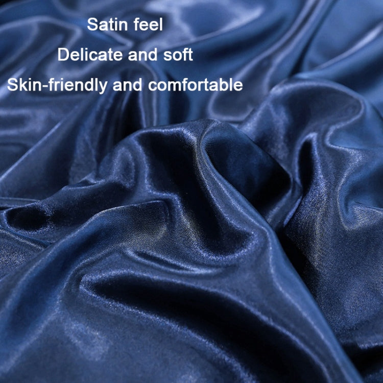 1 Pairs Ice Silk Pillowcase Home Textile Bedding, Size:, 50x75cm