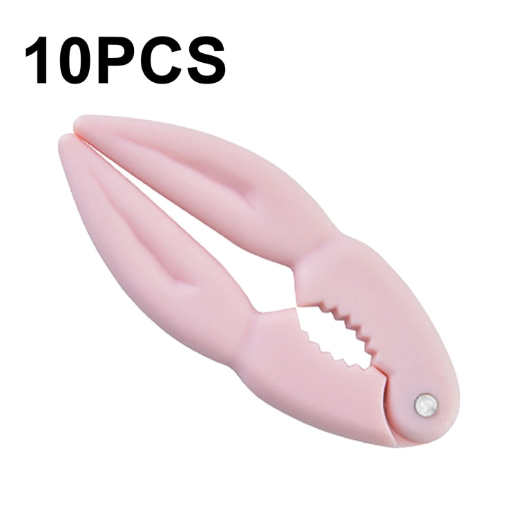 10 PCS Plastic Walnut Clip Nut Crab Claw Sheller, Claw Sheller(Blue), Claw Sheller(Pink), Claw Sheller(Green)