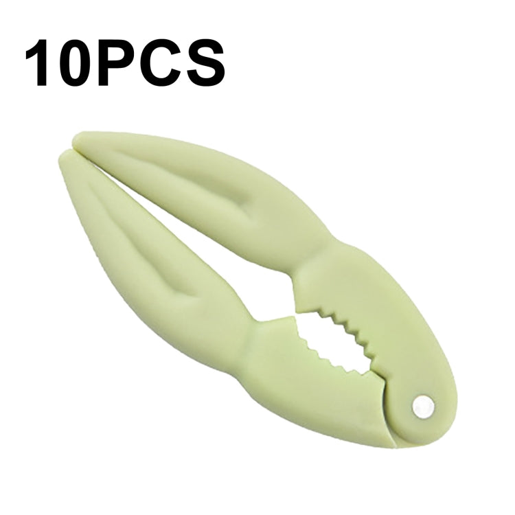 10 PCS Plastic Walnut Clip Nut Crab Claw Sheller, Claw Sheller(Blue), Claw Sheller(Pink), Claw Sheller(Green)