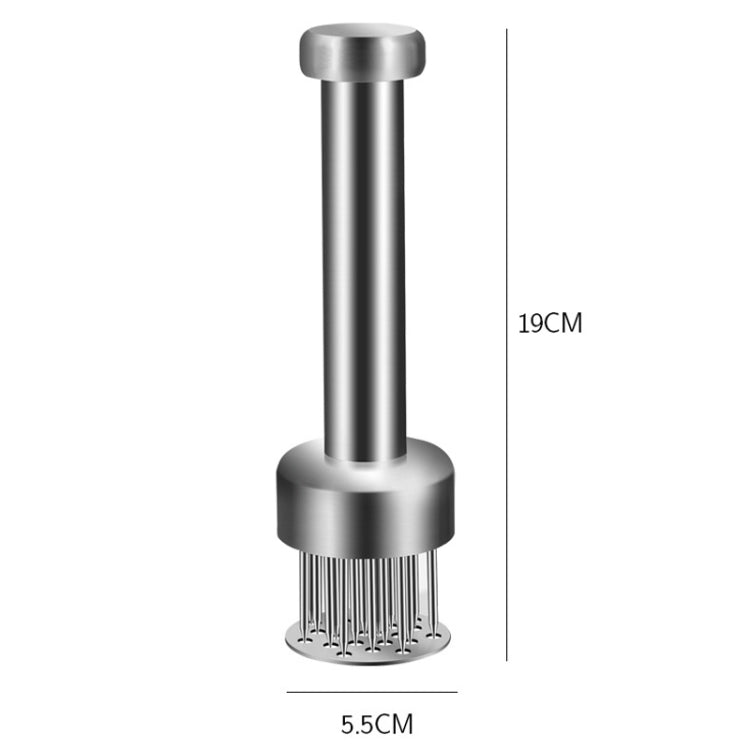 LsCook Loose Steak Hole Piercer Steak Piercing Tool, 304 Stainless Steel