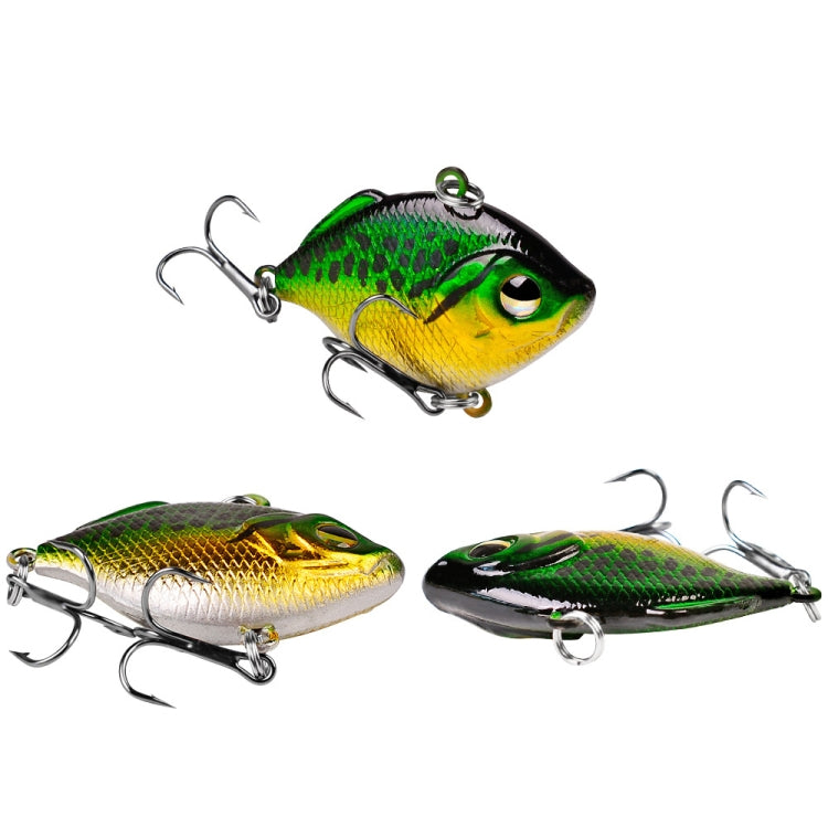 3 PCS PROBEROS DW1044 4.5cm/8.5g Lure Fake Bait Iconic Plastic VIB Hard Bait, DW1044 F, DW1044 G, DW1044 H, DW1044 A, DW1044 B, DW1044 C, DW1044 D, DW1044 E