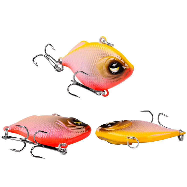3 PCS PROBEROS DW1044 4.5cm/8.5g Lure Fake Bait Iconic Plastic VIB Hard Bait, DW1044 F, DW1044 G, DW1044 H, DW1044 A, DW1044 B, DW1044 C, DW1044 D, DW1044 E