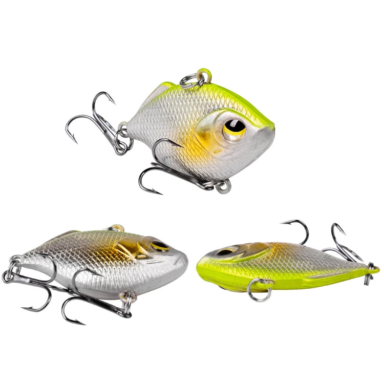 3 PCS PROBEROS DW1044 4.5cm/8.5g Lure Fake Bait Iconic Plastic VIB Hard Bait, DW1044 G, DW1044 H, DW1044 A, DW1044 B, DW1044 C, DW1044 D, DW1044 E, DW1044 F
