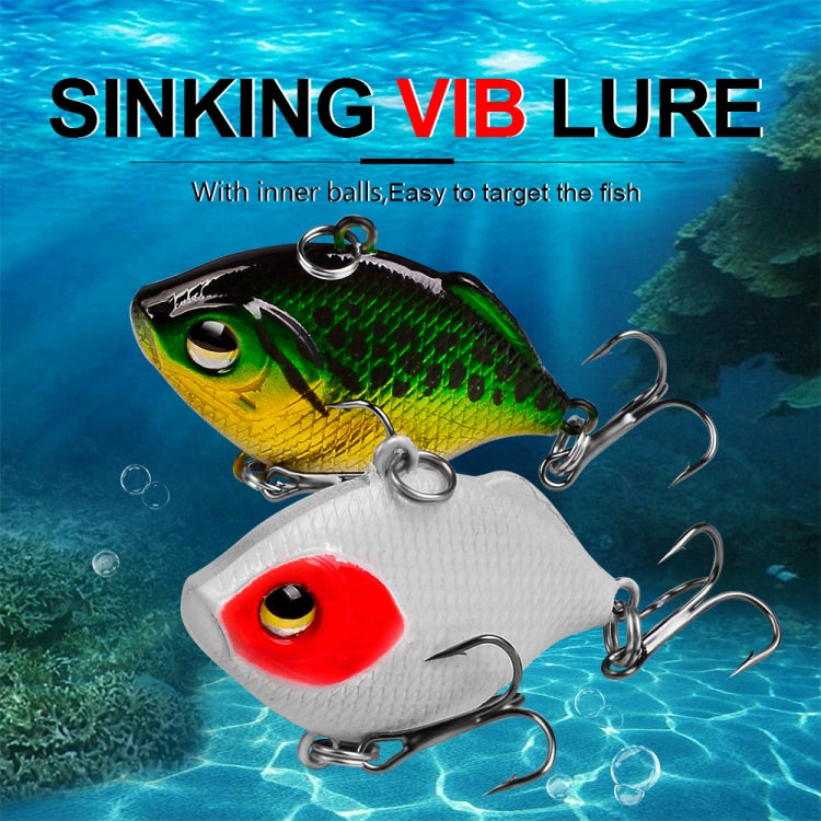 3 PCS PROBEROS DW1044 4.5cm/8.5g Lure Fake Bait Iconic Plastic VIB Hard Bait, DW1044 G, DW1044 H, DW1044 A, DW1044 B, DW1044 C, DW1044 D, DW1044 E, DW1044 F
