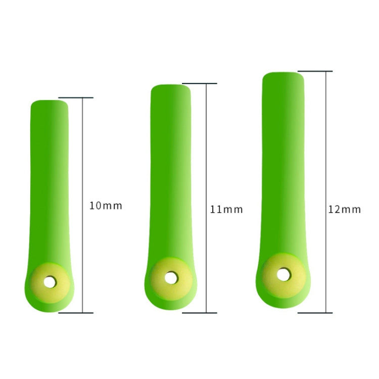 100 PCS SXP01 Dual CoreSilicone Floating Seat Fishing Accessories, Size:, Small, Medium, Large