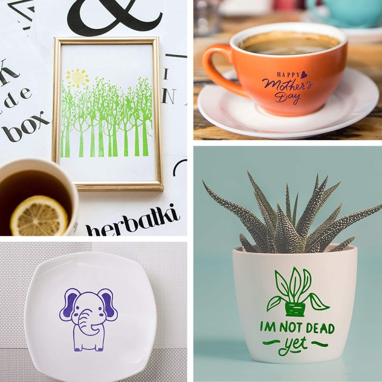 Glitter Adhesive Craft Permanent Vinyl Film For Cup Wall Glass Decor, 30 x 50cm, 30 x 100cm, 2 PCS 30 x 30cm