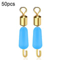 50 PCS HS-052 Silicone Eight-Shaped Ring Connector, Small, Medium, Large