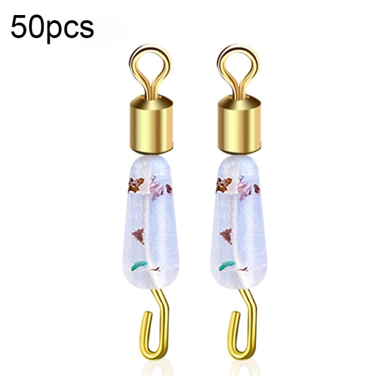 50 PCS HS-052 Silicone Eight-Shaped Ring Connector, Small, Medium, Large