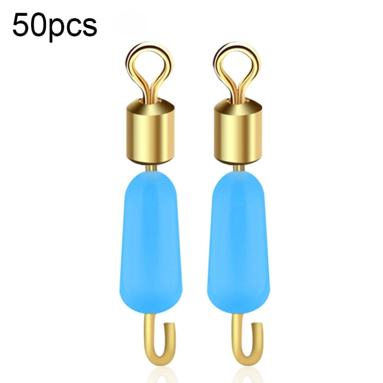 50 PCS HS-052 Silicone Eight-Shaped Ring Connector, Small, Medium, Large
