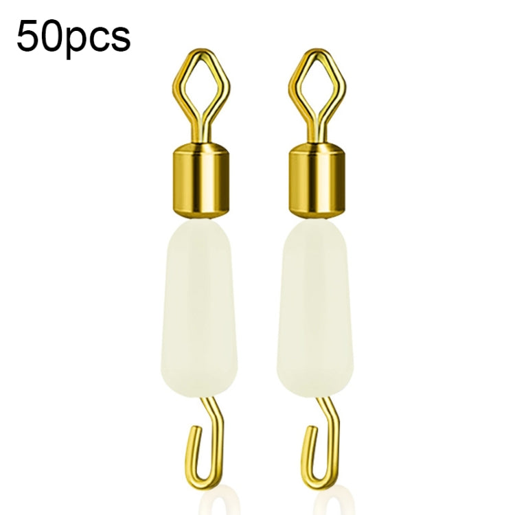 50 PCS HS-052 Silicone Eight-Shaped Ring Connector, Small, Medium, Large