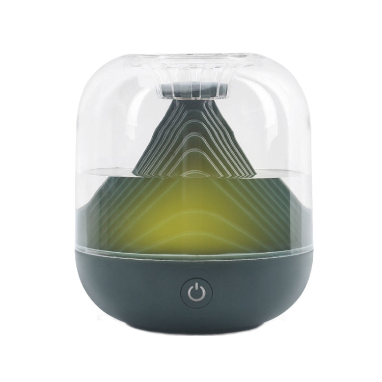 FX-039 USB Charging Ambient Light Humidifier Mountain Mini Wireless Humidifier, Green, White, Wine Red