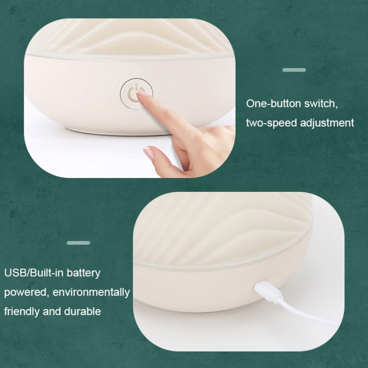 FX-039 USB Charging Ambient Light Humidifier Mountain Mini Wireless Humidifier, Green, White, Wine Red