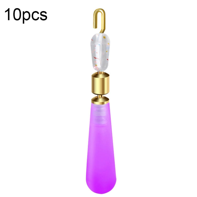 10 PCS Quick Change Floater Sliding Copper Head Rotating Floater, Small, Medium, Large