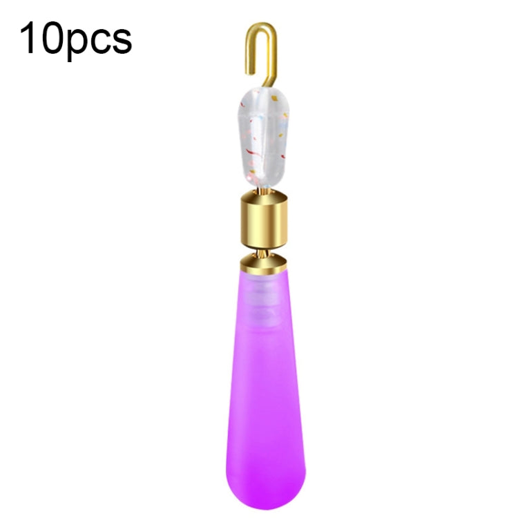 10 PCS Quick Change Floater Sliding Copper Head Rotating Floater, Small, Medium, Large