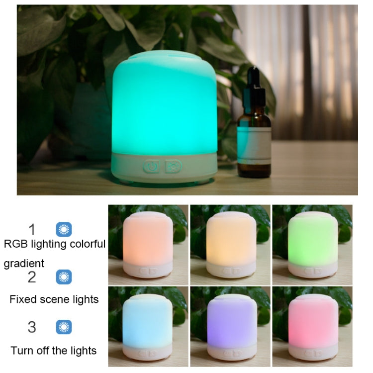RD1909 Portable RGB Light Effect Anhydrous Aromatherapy Lamp, Spec:, Single-hole, Multi-hole, Wood Single-hole, Wood Multi-hole