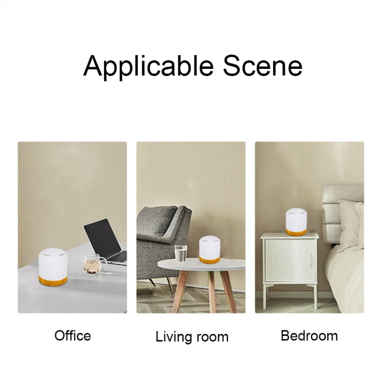 RD1909 Portable RGB Light Effect Anhydrous Aromatherapy Lamp, Spec:, Single-hole, Multi-hole, Wood Single-hole, Wood Multi-hole