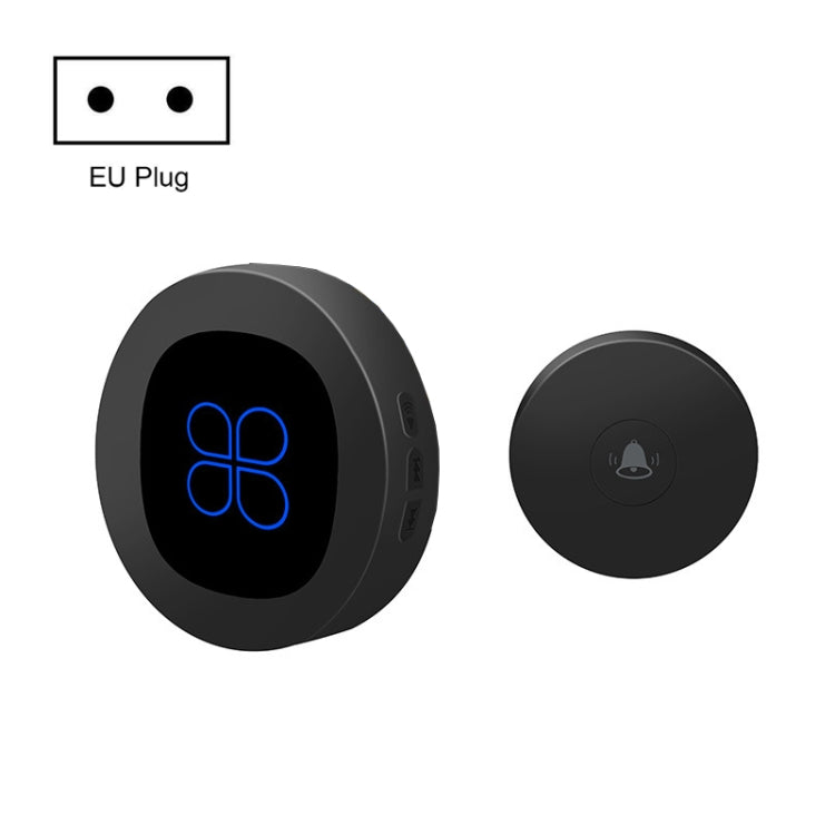 R16 1 For 1 Smart Wireless Self-Powered Hotel Home Electronic Call Doorbell, R16 UK Plug Black, R16 EU Plug White, R16 EU Plug Black, R16 US Plug White, R16 US Plug Black, R16 UK Plug White