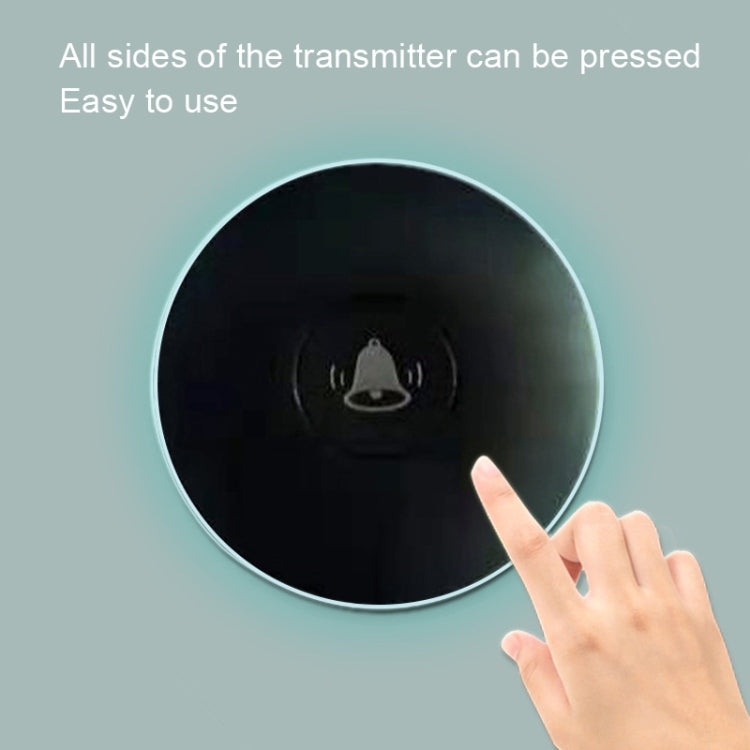 R16 1 For 1 Smart Wireless Self-Powered Hotel Home Electronic Call Doorbell, R16 UK Plug Black, R16 EU Plug White, R16 EU Plug Black, R16 US Plug White, R16 US Plug Black, R16 UK Plug White
