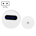 T10-1 1 For 1 Lighting Self-Power Generation Wireless Intelligent Anti -Rainwater Doorbell, T10-1 EU Plug White, T10-1 EU Plug Black, T10-1 US Plug White, T10-1 US Plug Black, T10-1 UK Plug White, T10-1 UK Plug Black