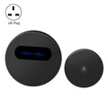 T10-1 1 For 1 Lighting Self-Power Generation Wireless Intelligent Anti -Rainwater Doorbell, T10-1 UK Plug Black, T10-1 EU Plug White, T10-1 EU Plug Black, T10-1 US Plug White, T10-1 US Plug Black, T10-1 UK Plug White