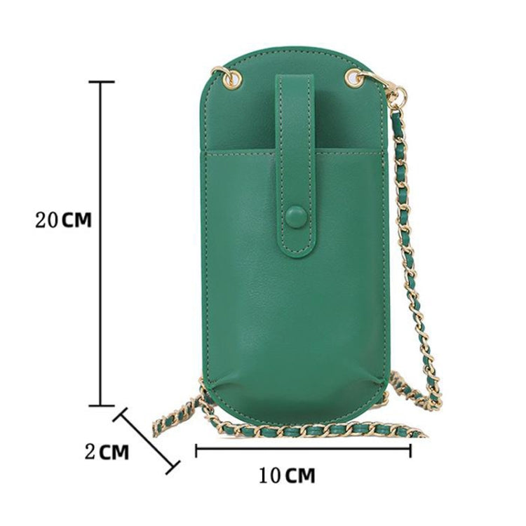 Portable Cell Phone Small Bag Mini Shoulder Crossbody Bag, White, Red, Purple, Green, Black, Grey