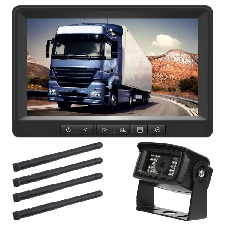 K0205 7 Inch Digital Wireless Car Display Night Vision Reverse Camera Screen, K0205