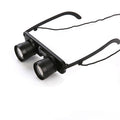 Camman 3 x 28 Adjustable Focus Glass Type Fishing Binoculars ,Spec:, Only  Binoculars, With Zippered Glasses Case
