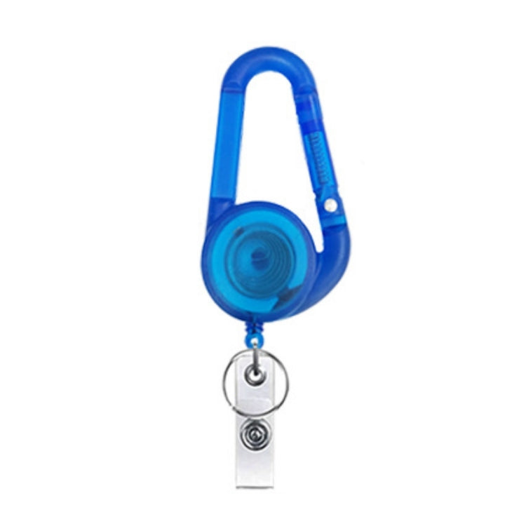 Retractable Mountain Buckle Keychain