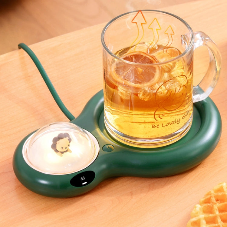 Fresh Warm Cup Pad Water Cup Drink Insulated And Constant Temperature Coaster, US Plug, Constant Temperature Coaster