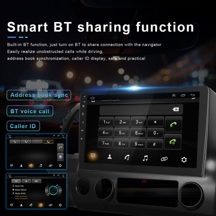 For Honda Civic 10.1 Inch Android WiFi Navigation Machine, Style:, Standard+12 Light Camera