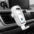 S19 15W Gravity Car Phone Wireless Charging Stand, S19 White, S19 Blue, S19 Black