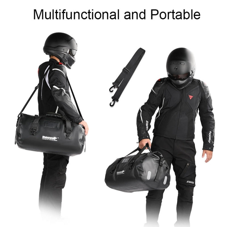 Rhinowalk MT20450 45L Large Capacity Portable Waterproof Motorcycle Tail Bag, MT20450 45L