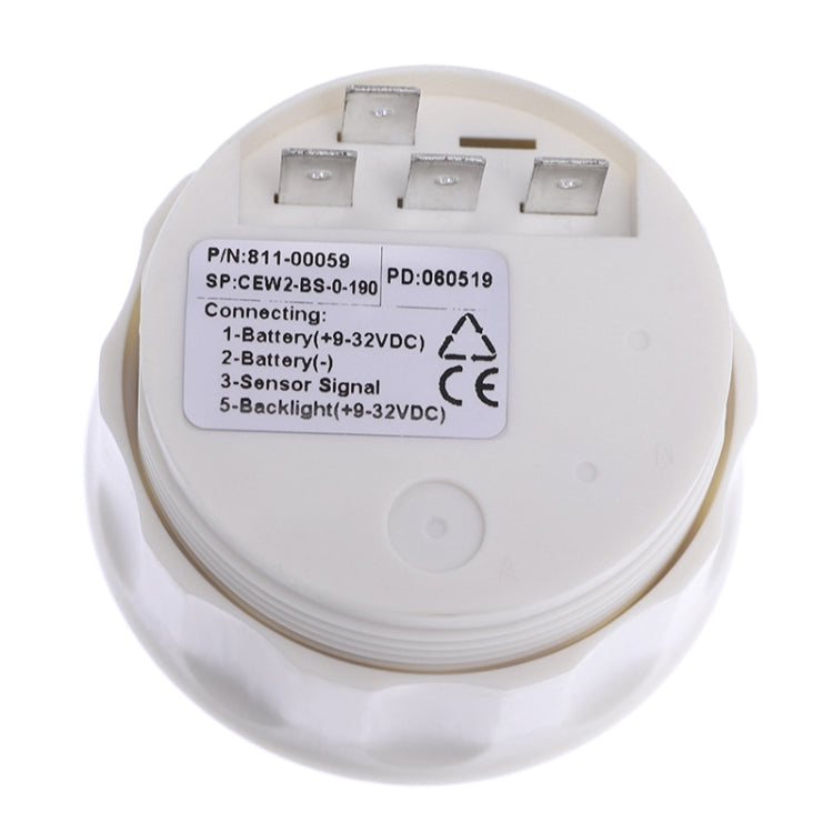 PMW2 DN52mm Car Truck RV Conversion Water Tank Water Level Table, PMW2 BS, PMW2 BN, PMW2 WS