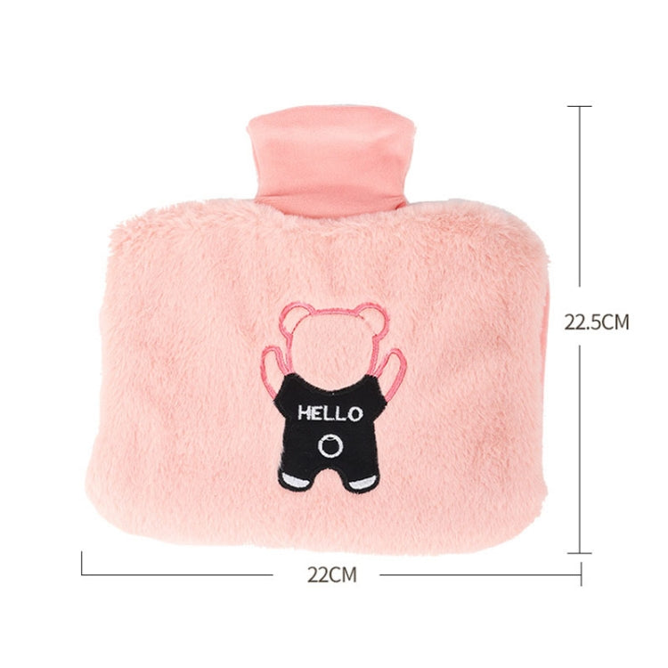 0688 PVC Plush Hand Pluggable Water-filled Hot Water Bags