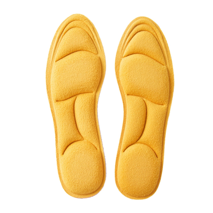 1 Pair Cuttable Warmth Padded Thick Insoles Antibacterial Anti-odor Insoles, 35-39, 40-46