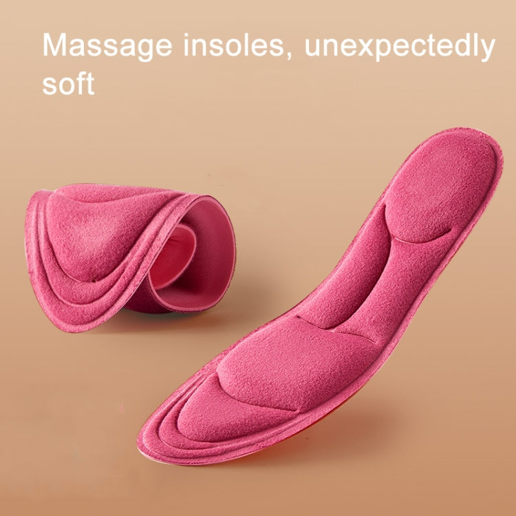 1 Pair Cuttable Warmth Padded Thick Insoles Antibacterial Anti-odor Insoles, 35-39, 40-46