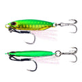 2 PCS HENGJIA Shore Casting Lead Fish Long-distance Casting Sinker Double Hook Lure, 16g, 32g