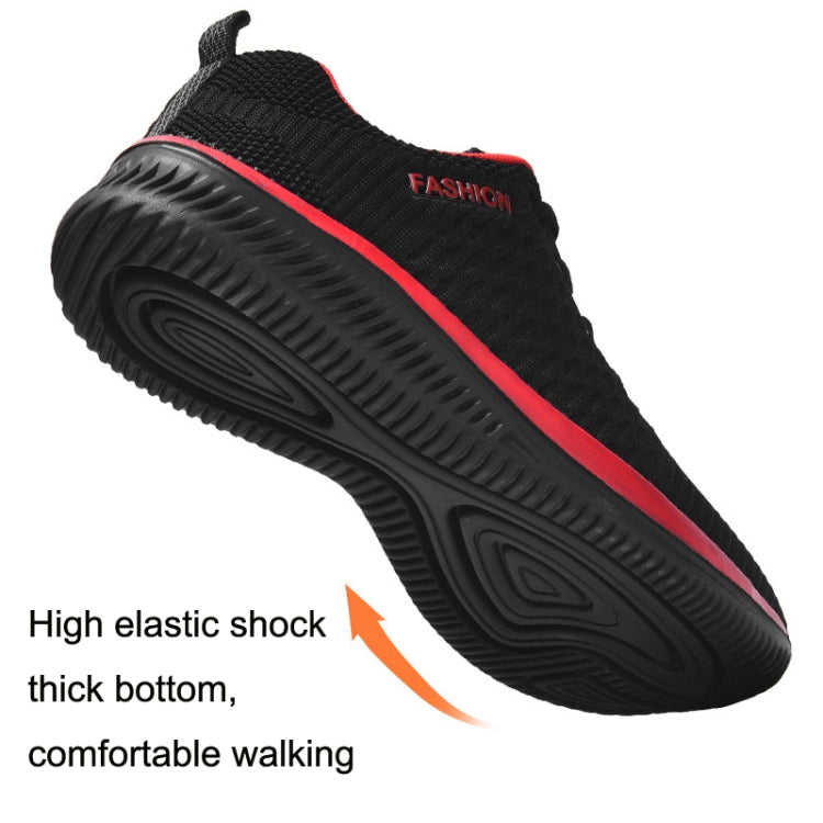 JD-9088 Autumn Fly Woven Soft Bottom Men Leisure Shoes Couple Running Shoes, 37, 38, 39, 40, 41, 42, 43, 44, 45, 46, 47, 48