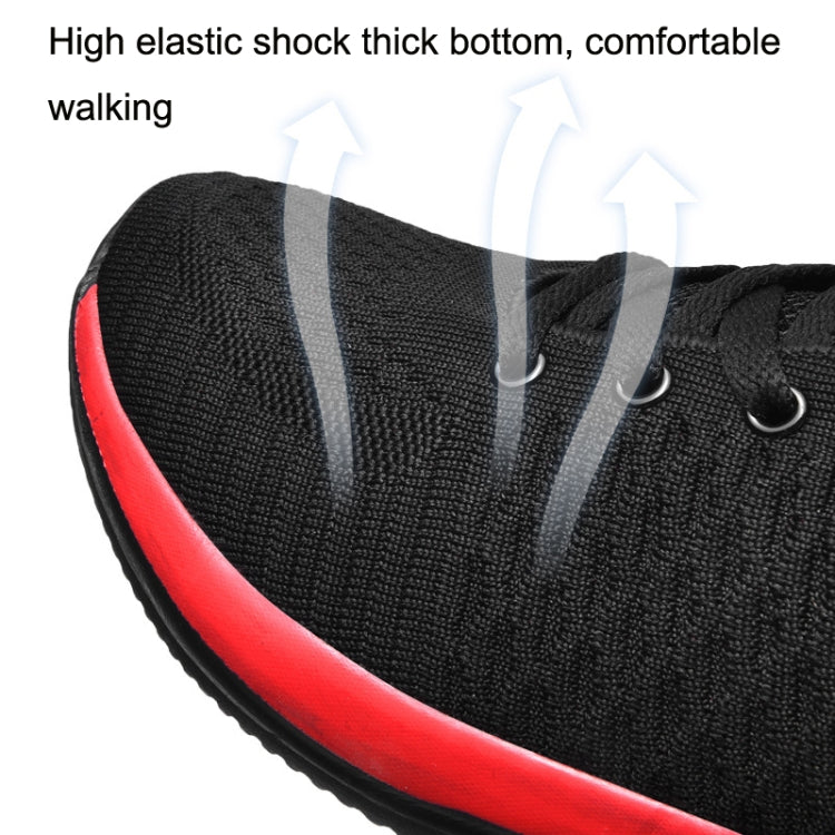 JD-9088 Autumn Fly Woven Soft Bottom Men Leisure Shoes Couple Running Shoes, 37, 38, 39, 40, 41, 42, 43, 44, 45, 46, 47, 48