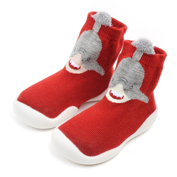 D2201 Children Cartoon Tube Floor Socks Knitted Soft Bottom Baby Shoes Socks, 20-21, 22-23, 24-25, 26-27