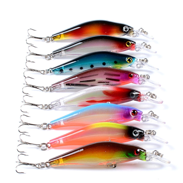 M0137 8cm/6.3g Submerged Mino Roadrunner Bait Bionic Plastic Hard Bait, M0137 7, M0137 8, M0137 1, M0137 3, M0137 4, M0137 5