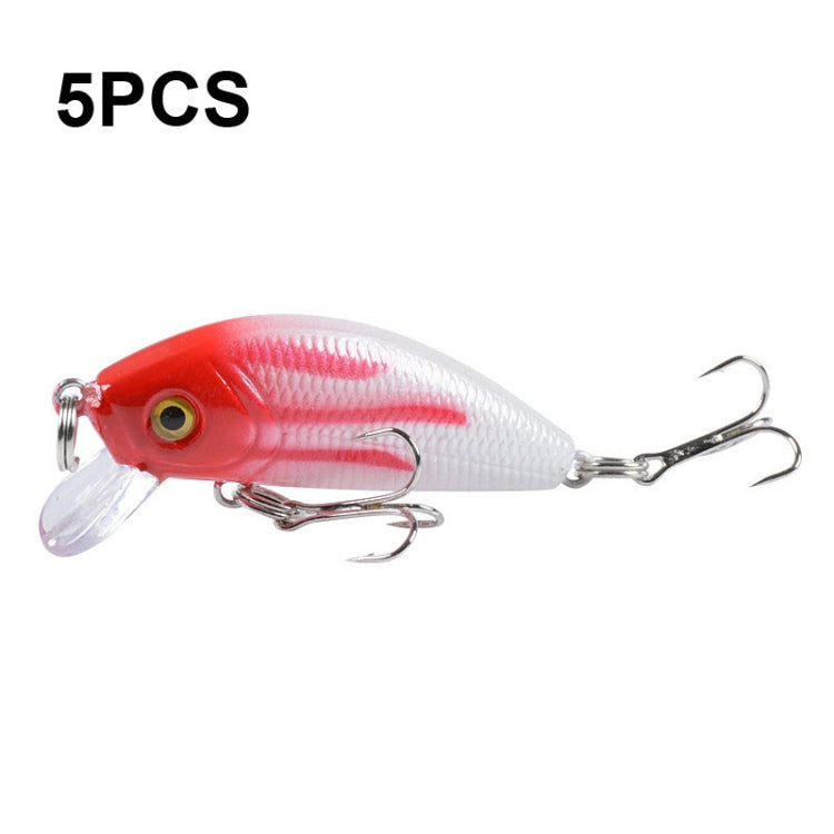 5 PCS M0081 5cm 3.6g Bionic Lure Mino Plastic Hard Lure, M0081 8, M0081 1, M0081 2, M0081 3, M0081 4, M0081 6