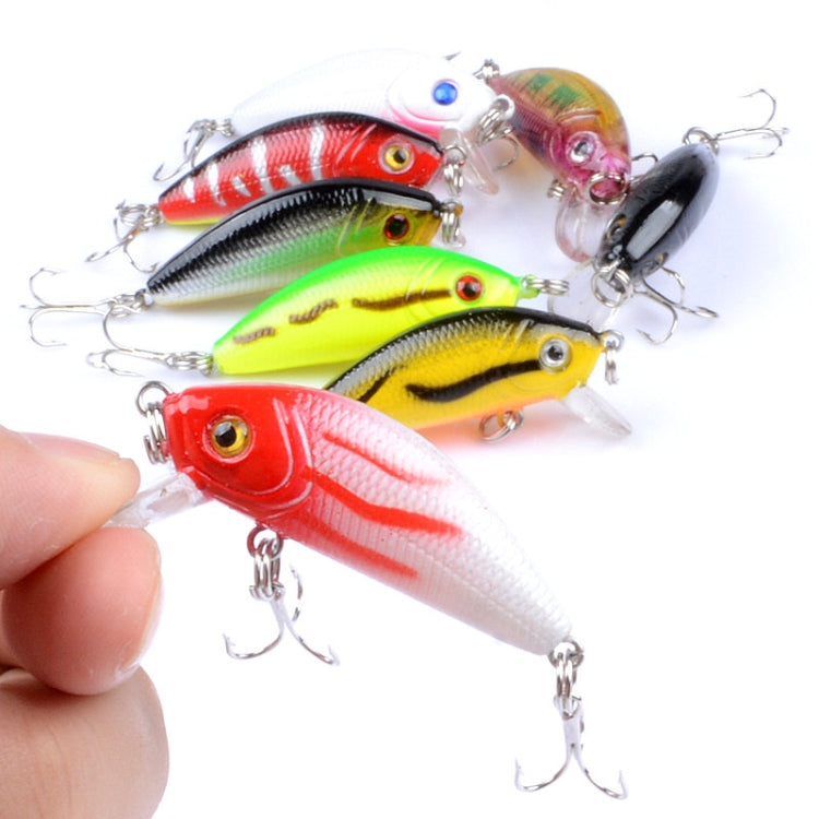 5 PCS M0081 5cm 3.6g Bionic Lure Mino Plastic Hard Lure, M0081 8, M0081 1, M0081 2, M0081 3, M0081 4, M0081 6