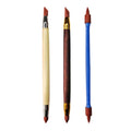 Double-ended Pottery Engraving Soft Tip Silicone Pen, 2 Sets
