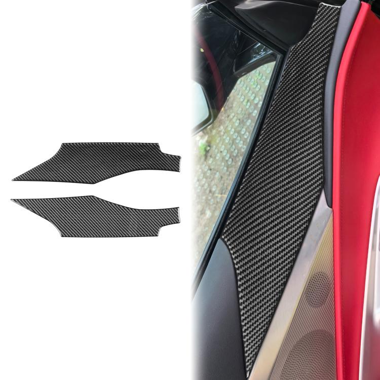 For Chevrolet Corvette C8 2pcs /Set Door Panel Decorative Sticker