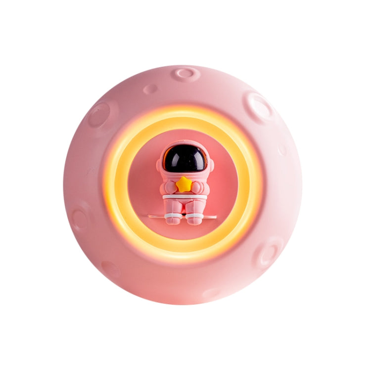 K-1101 Astronaut Automatic Timer Smart Aromatherapy Machine With Small Night Light, White, Pink